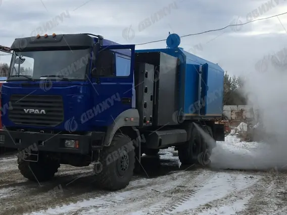 ППУА 1600/100 на шасси Урал 4320-16И03 (КПГ шасси и навесного оборудования) 2026 года новый фото 2