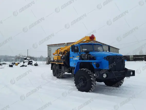 Буровая установка УРБ-2А2 на шасси Урал 4320-60 с компрессором 4ВУ1-5/9 2026 года новый
