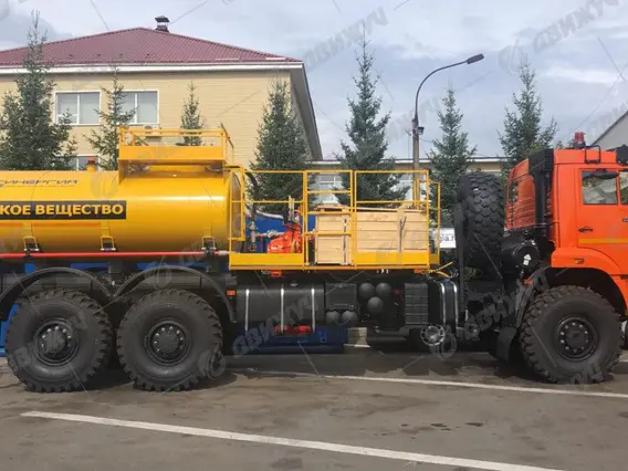 Установка насосная для кислотной обработки скважин СИН32.64 на шасси КАМАЗ 65222-53 2026 года новый