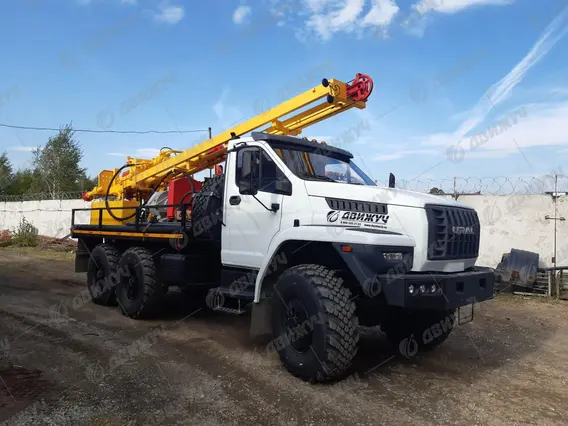 Буровая установка УРБ-2А2У (с элементами 2Д3) на шасси Урал NEXT 5557-72 с компрессором 4ВУ1-5/9 2026 года новый фото 3