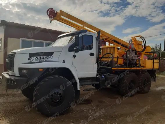 Буровая установка УРБ-2А2У (с элементами 2Д3) на шасси Урал NEXT 5557-72 с компрессором 4ВУ1-5/9 2026 года новый фото 6