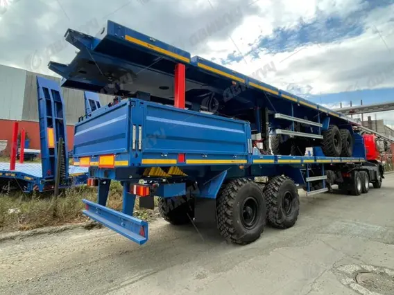 Полуприцеп бортовой 99062-038 2026 года новый