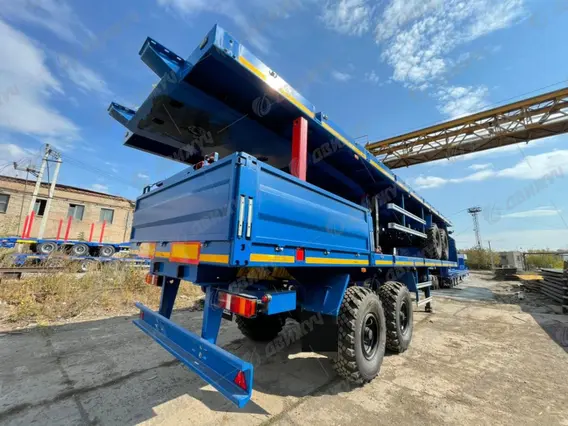 Полуприцеп бортовой 99062-038 2026 года новый фото 3