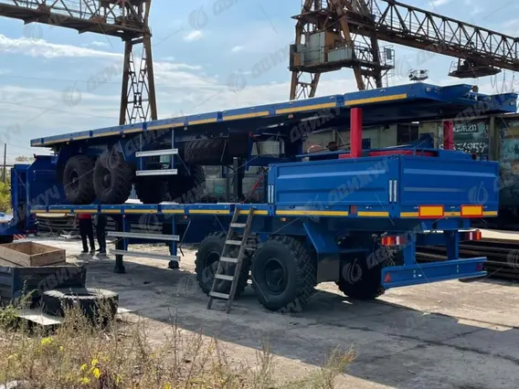 Полуприцеп бортовой 99062-038 2026 года новый фото 4