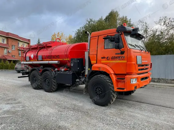 Автотопливозаправщик АТЗ-12 на шасси КАМАЗ 43118-50 2026 года новый