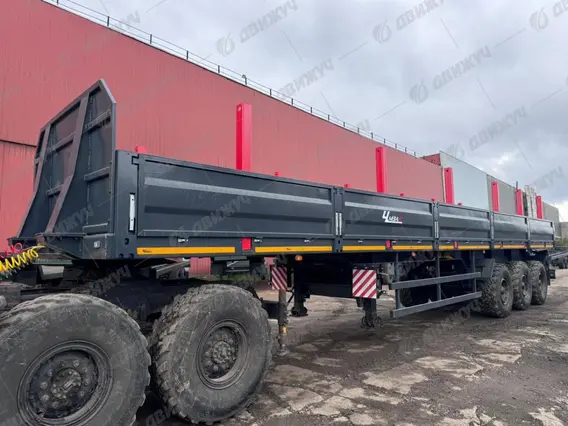 Полуприцеп бортовой ЧМЗАП 99064-020-К53 2026 года новый фото 2