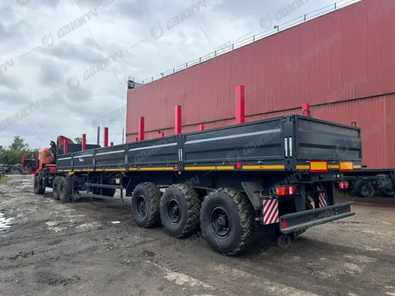 Полуприцеп бортовой ЧМЗАП 99064-020-К53 2026 года новый фото 4