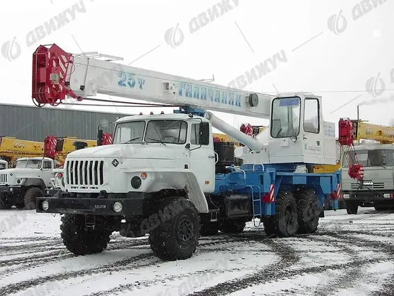 Автокран Галичанин КС-55713-3 на шасси Урал 4320 2026 года новый