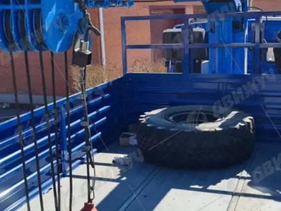Бортовой КАМАЗ 43118 с КМУ Двина 6500.19 2026 года новый фото 4