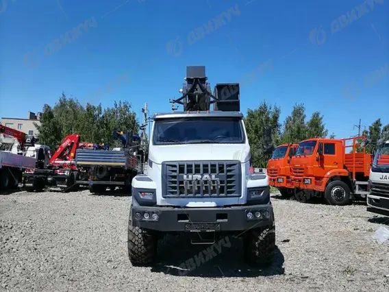 Автогидроподъемник АГП HorYong SKY 450SF на шасси Урал 4320-72Е5 2026 года новый фото 2