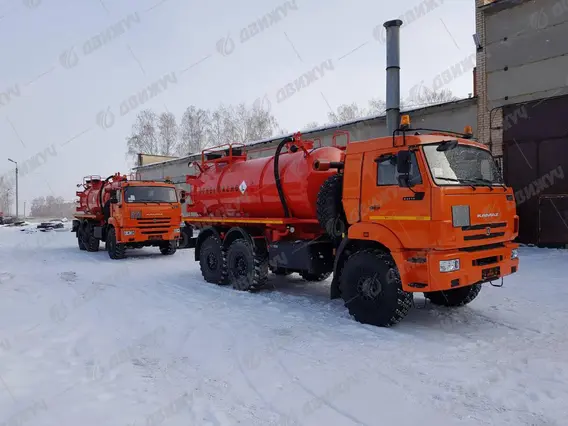 АКН-10 ОД на шасси КАМАЗ 43118-50 (насос КО-505, КПП ZF9) 2026 года новый