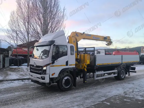 Бортовой автомобиль DAYUN X120 c КМУ XCMG SQS125 2026 года новый