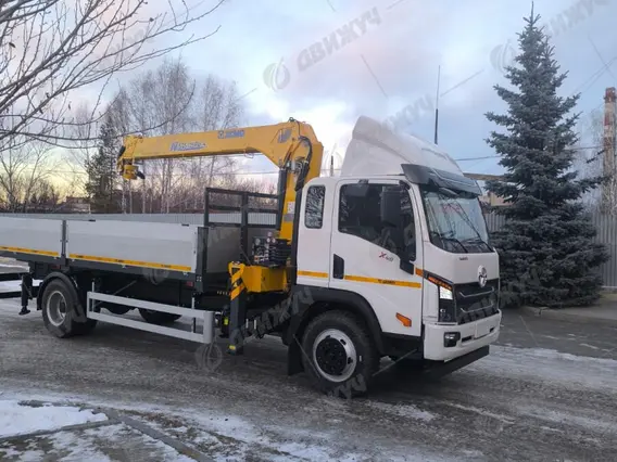 Бортовой автомобиль DAYUN X120 c КМУ XCMG SQS125 2026 года новый фото 2
