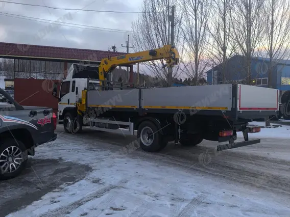 Бортовой автомобиль DAYUN X120 c КМУ XCMG SQS125 2026 года новый фото 4