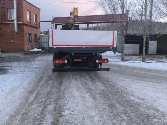 Бортовой автомобиль DAYUN X120 c КМУ XCMG SQS125 2026 года новый фото 5
