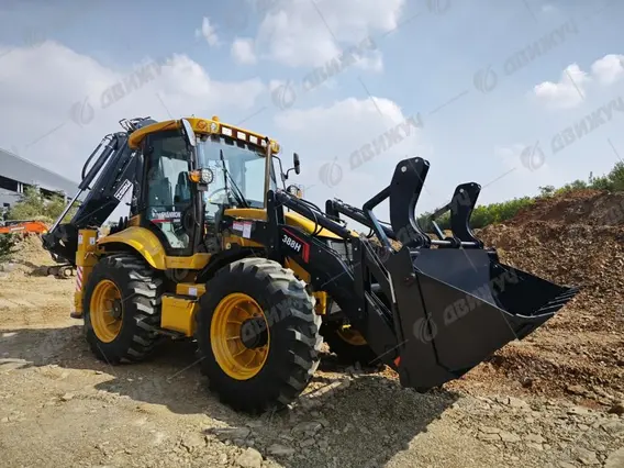 Экскаватор-погрузчик SHANMON 388H 2026 года новый фото 4