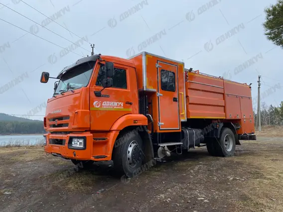 Автоцистерна специализированная АЦ 5,0-40 на шасси КАМАЗ 43253 2026 года новый фото 2