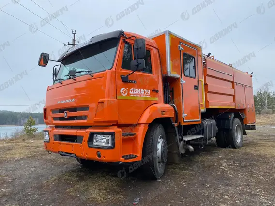 Автоцистерна специализированная АЦ 5,0-40 на шасси КАМАЗ 43253 2026 года новый фото 6
