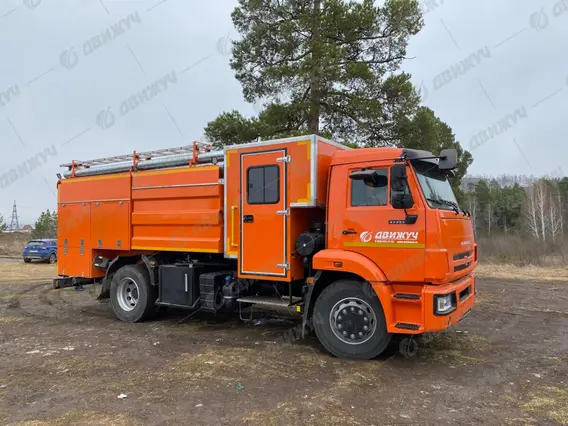Автоцистерна специализированная АЦ 5,0-40 на шасси КАМАЗ 43253 2026 года новый фото 8