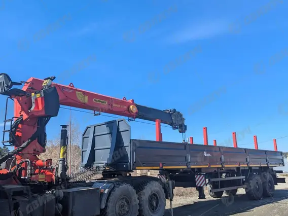 Бортовой полуприцеп 2-х осный (ЧМЗАП 93853-038БАК) 2026 года новый фото 2
