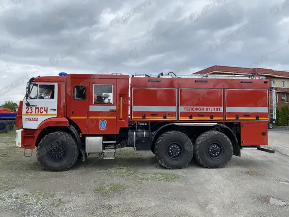Автоцистерна пожарная АЦ-5,0-70 на шасси Камаз 43118 2026 года новый фото 2