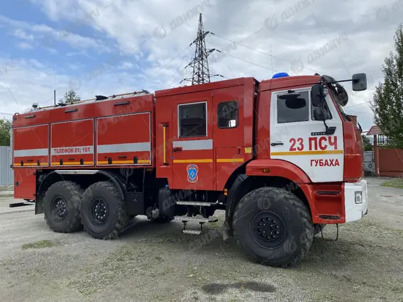 Автоцистерна пожарная АЦ-5,0-70 на шасси Камаз 43118 2026 года новый фото 3