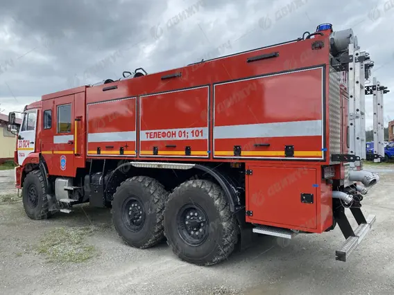 Автоцистерна пожарная АЦ-5,0-70 на шасси Камаз 43118 2026 года новый фото 5