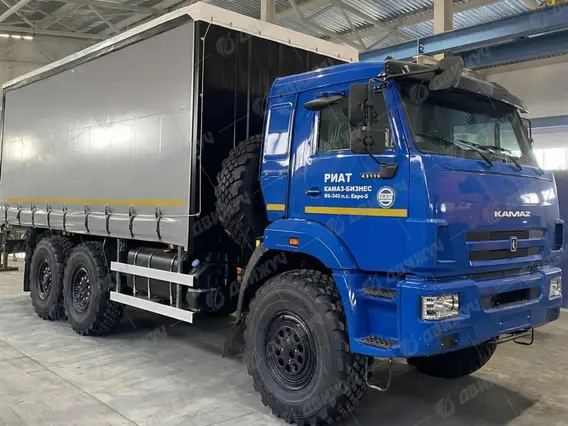 Бортовой тентованный автомобиль на шасси КАМАЗ 43118-76 2026 года новый