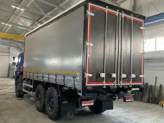 Бортовой тентованный автомобиль на шасси КАМАЗ 43118-76 2026 года новый фото 3