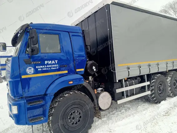 Бортовой тентованный автомобиль на шасси КАМАЗ 43118-76 2026 года новый фото 5