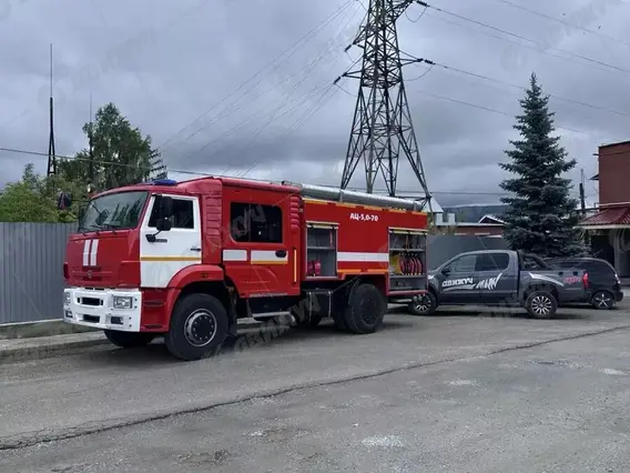Автоцистерна пожарная АЦ-5,0-70 на шасси КАМАЗ 53605 2026 года новый
