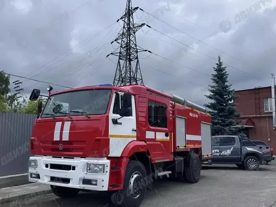 Автоцистерна пожарная АЦ-5,0-70 на шасси КАМАЗ 53605 2026 года новый фото 2