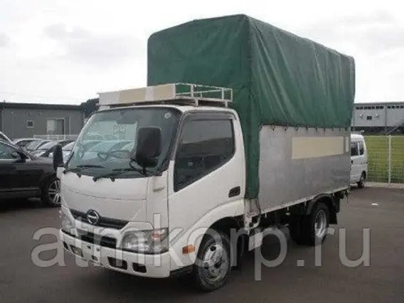 Тентованный грузовик HINO Dutro б/у фото 3