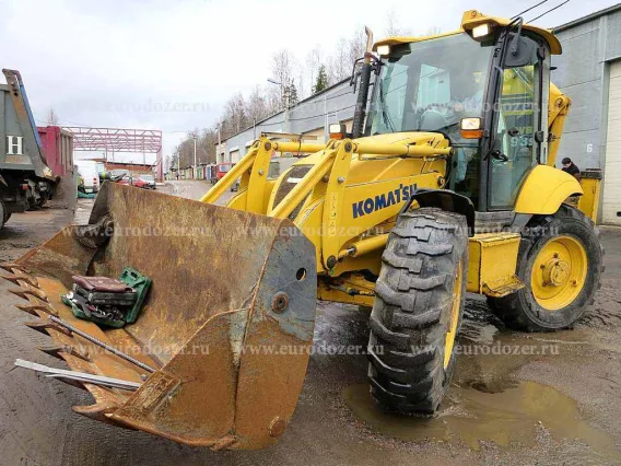 Экскаватор-погрузчик Komatsu WB 93 S-5 E0 2011 года б/у фото 3