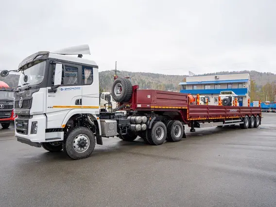 Автопоезда Shacman SX42586V385 + ППТ 45-32-12 УКБФ 2025 года новый фото 3