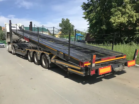 Полуприцеп-автовоз LUXUDA LZC9506BG 2023 года б/у фото 6