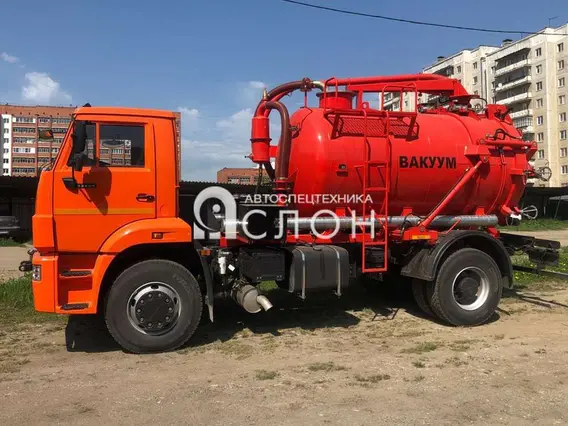 Вакуумная автоцистерна Камаз 53605 2025 года новый фото 3