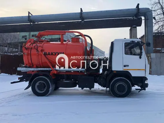 МВ Вакуумная илососная машина МВС-8 на шасси МАЗ 5340 (насос Moro PM80W) (аналог КО-507) 2025 года новый фото 3