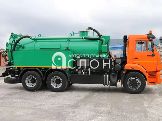 Вакуумная автоцистерна Камаз 65115 2025 года новый фото 3