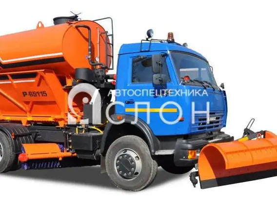 Дорожно-уборочный автомобиль Камаз 65115 2025 года новый фото 3