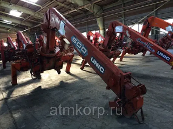 Кран-манипулятор Unic UR 504  б/у