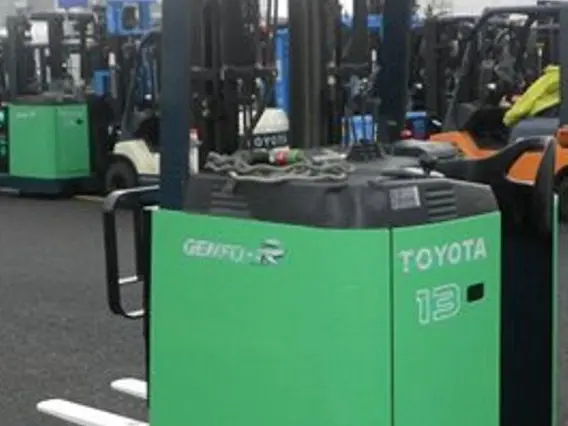 Штабелер Toyota 7FBR13  б/у фото 2
