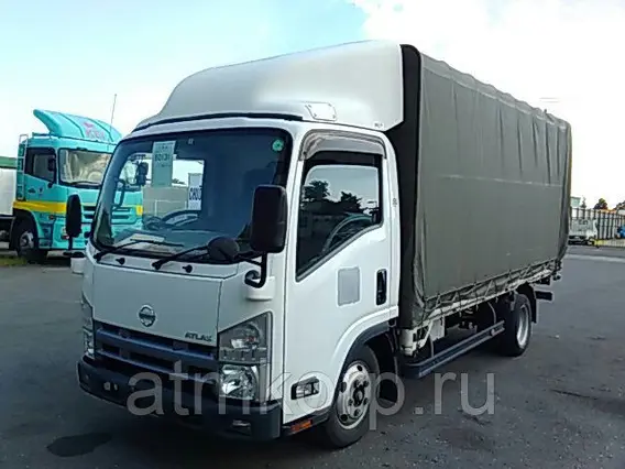 Тентованный грузовик Nissan Atlas б/у