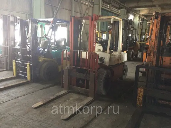 Вилочный погрузчик Nissan EGH02  б/у