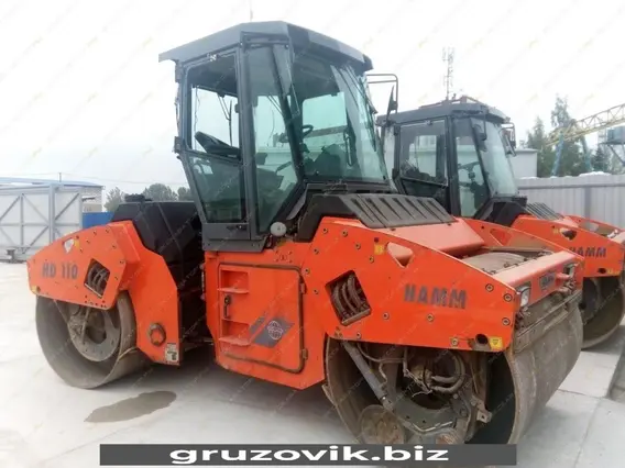 Дорожный каток HAMM HD 110 2011 года б/у
