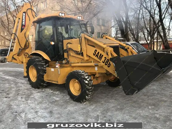 Экскаватор-погрузчик Shanmon SAM388 2020 года новый