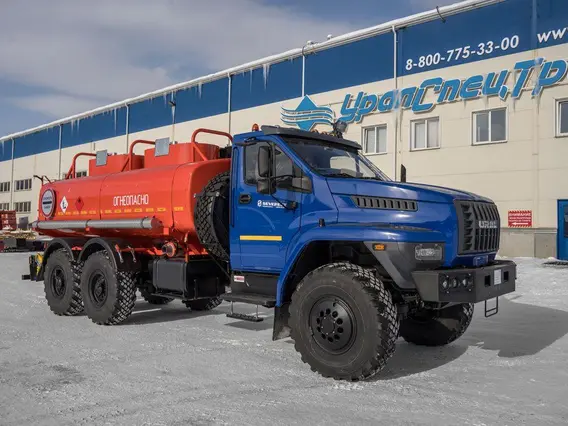 Автотопливозаправщик Топливозаправщик АТЗ-12-2Б УСТ 5453 Урал NEXT 4320-6951-72 доработка под ДОПОГ 2025 года новый фото 2