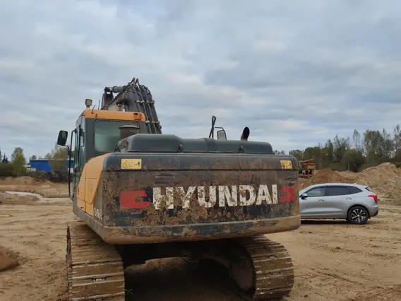 Экскаватор HYUNDAI R225LVS 2022 года б/у фото 4