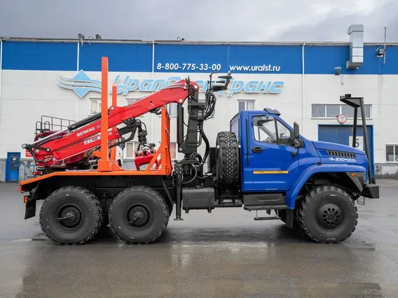 Лесовоз с КМУ Урал NEXT 5557-6151-72 2025 года новый фото 8