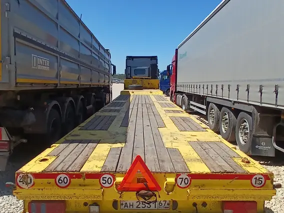 Полуприцеп-тяжеловоз BERGER 9854-0000050-04 2023 года б/у фото 5